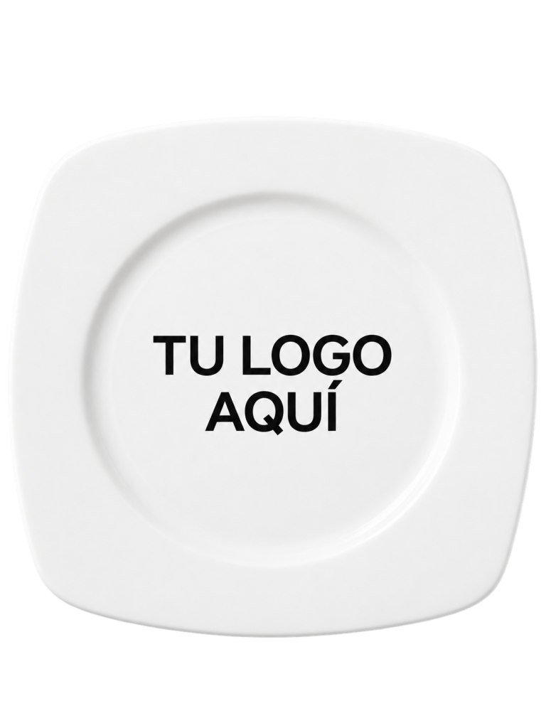 PLATO LISO CUADRADO